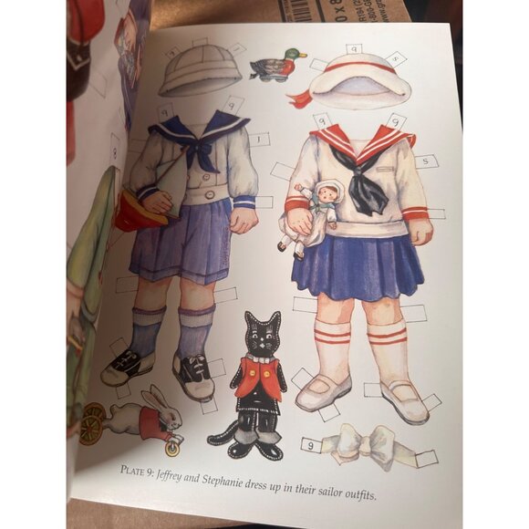 Twin Tots Of The Twenties Paper Dolls By Evelyn Gathings - Picture 7 of 10